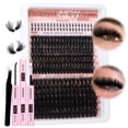 thumbnail image 1 of Kit de extensión de pestañas Focipeysa Full Volume con Lash Bond, 1 of 8