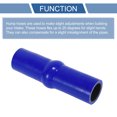 thumbnail image 4 of Unique Bargains 1 Pcs 30mm/1.18" 152mm/5.98" Length Black Blue Car Silicone Hose Hump Hose Coolant Hose Universal, 4 of 7