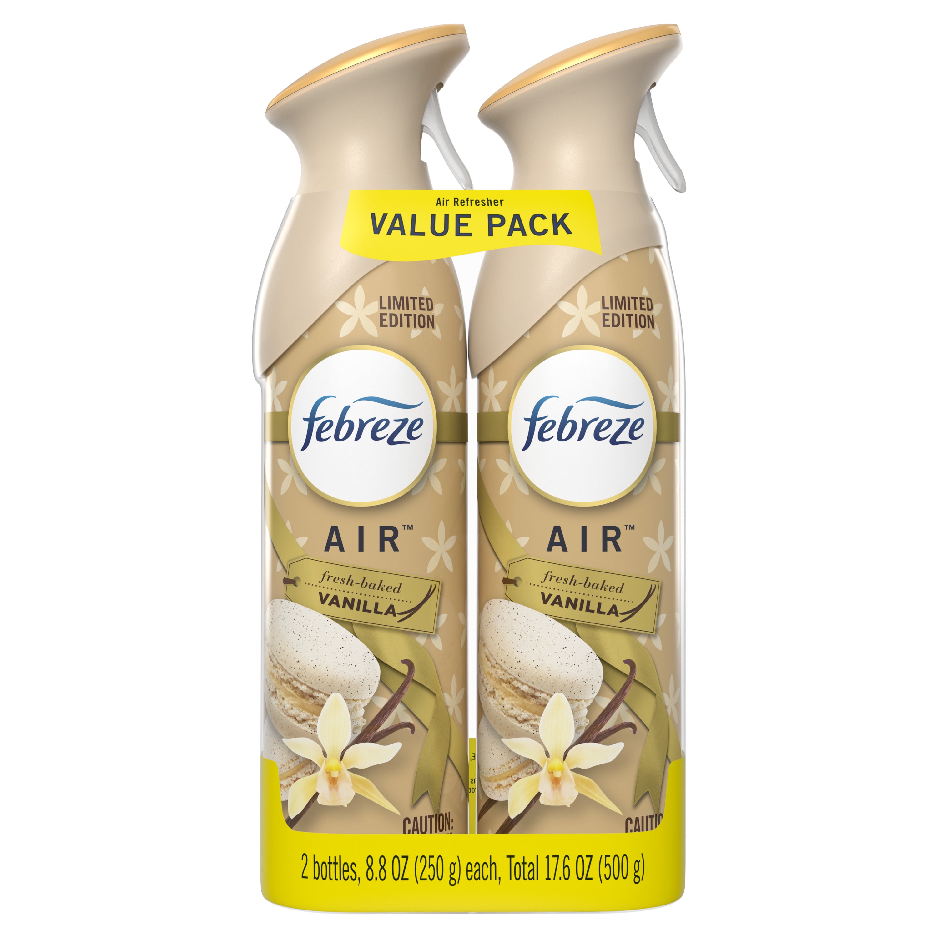 Febreze OdorEliminating Air Freshener Spray, Vanilla, 2 Ct Walmart