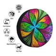 thumbnail image 4 of Xecao Multicolored Beautiful Flower for Tire Covers,Wheel Tire Cover Waterproof, Dust-Proof, And Universally Fitting for Cars,Trailers, SUVs-14 inch, 4 of 6