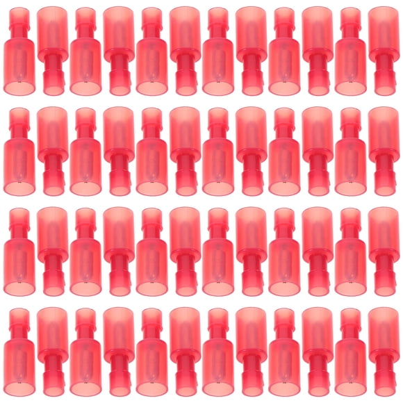 CIMAXIC 100Pairs Insulated Male Female Wire Connectors Quick Disconnect Crimp Terminals Nylon