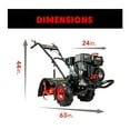 thumbnail image 7 of Pulsar 20" Gasoline Powered Rear Tine Tiller, 7 of 7