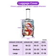 thumbnail image 5 of Merry Christmas Pomeranian Enjoys Woofmas Winter Xmas Holiday Travel Luggage Cover Pom Dog Lover Gifts Suitcase Dust Protective Decor - 02022, 5 of 5