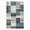 Rivulet, variant on BNM Plush Geometric Indoor Area Rug, Grey, 8' x 10'