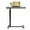 Rust Brown, variant on JIOABL Overbed Bedside Table With Wheels, Adjustable Home Bed Table, Rolling Laptop Table, Mobile Standing Desk
