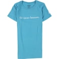 thumbnail image 1 of Reebok Womens Be More Human. Graphic T-Shirt, Blue, Large, 1 of 2