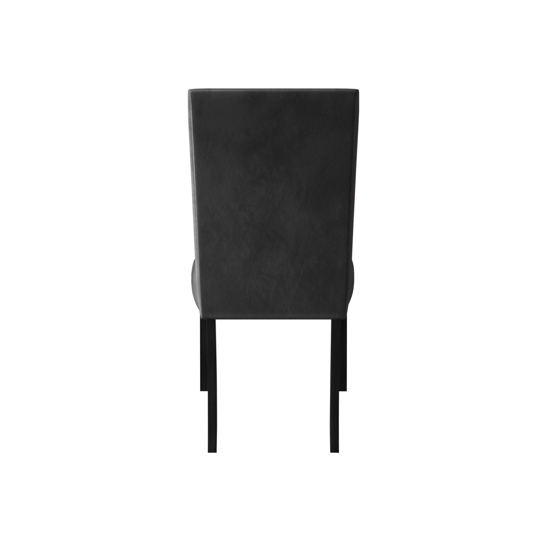 Home Design Skokie Dining Chair (Set of 2), Black/Dark Gray, Parsons style, Cushioned seat and back, Comfortable seating, Sturdy frame, Modern design, Durable construction