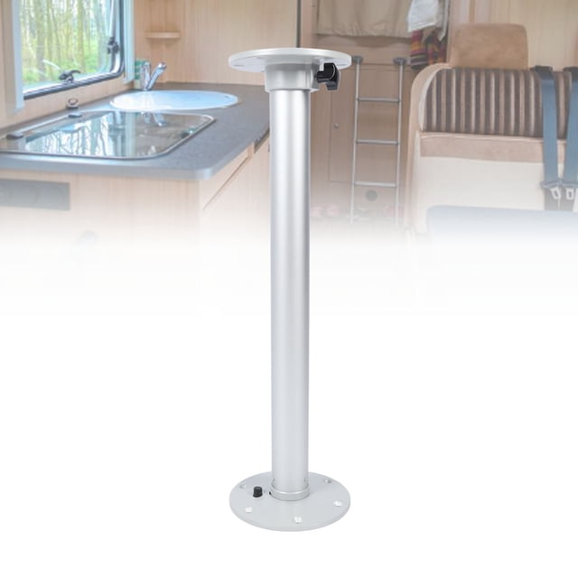 RV Table Leg Kit, 695mm Rv Dinette Table Leg Bases Aluminium Alloy for Boat Pontoon Yacht Deck