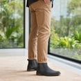 thumbnail image 3 of Botas Chelsea de Cuero Gamuza para Hombre Bruno Marc Gris Talla 8, 3 of 9