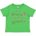 thumbnail image 3 of Inktastic Gymnast Future Girls Toddler T-Shirt, 3 of 5