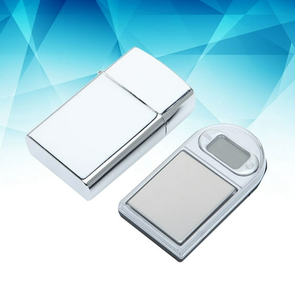 Worgeous Digital Pocket Scale for Weighing Jewelry Coins and More Silver Lightweight Battery Powered Mini Scale 200g/0.01g