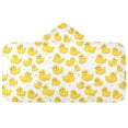 thumbnail image 5 of Yayeee Kids Hooded Towel with Hand Pockets Beach Soft Absorbent Bath Wrap 50 x 23.5 inch, Yellow Rubber Ducks, 5 of 5