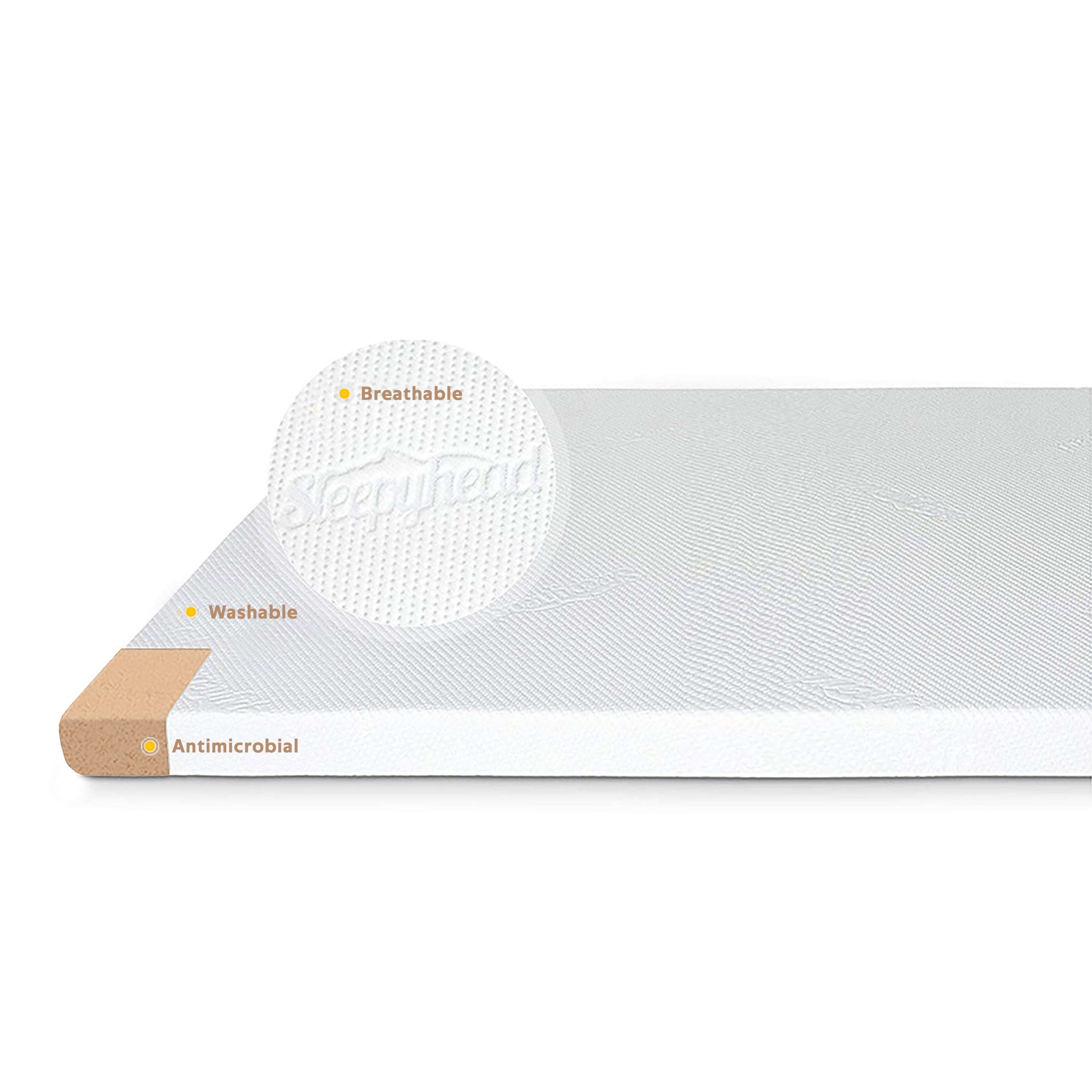 sleepyhead ventilated memory foam pillow