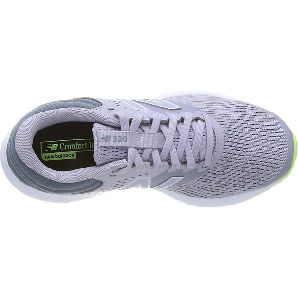 New Balance Women s 520 V7 Running Shoe Gray Neon Green 7