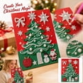 thumbnail image 2 of Christmas Diamond Painting Kit,DIY Pearl Painting Kit 11.8 x 15.7 Inch Holiday Design, Sparkling Diamond Art Kit for Adults, Creative Bead Art Project for Seasonal Home Decor Wall Art, 2 of 6