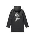thumbnail image 2 of STUTTERHEIM Unisex Stockholm Classic Raincoat, Rose Black, X-Small, 2 of 2