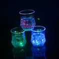 thumbnail image 3 of Liquid-Activated LED Glow Tumbler 8oz, Color-Changing Party Cups for Cocktails & Beverages with Rechargeable Base, 3 of 9