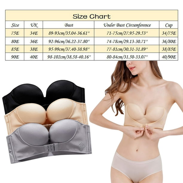 Fvwitlyh Pumping Bra Soft Cotton Front Buckle Middle Aged And Elderly  Underwear Women Smooth No Underwire Wide Strap Vest Type New Large Size Bra  Pink,L 