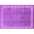 thumbnail image 1 of Ahgly Company Indoor Rectangle Oriental Purple Traditional Area Rugs, 7' x 10', 1 of 1