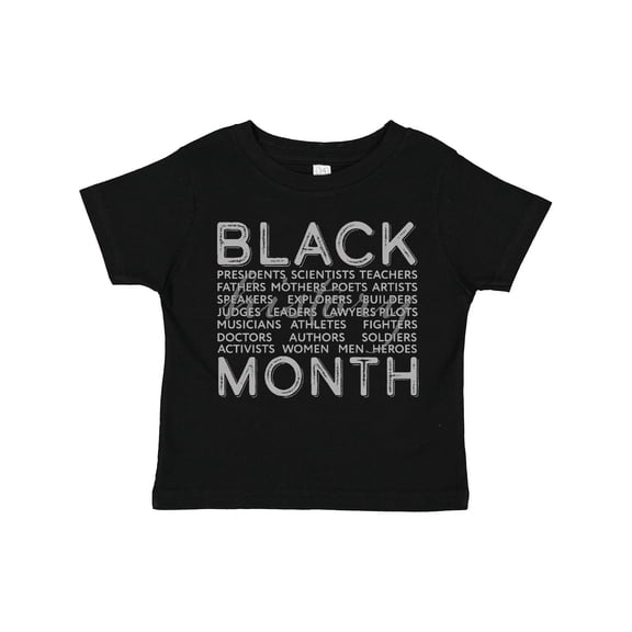 Inktastic Black History Month Occupations and Identities Boys or Girls Toddler T-Shirt