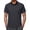 Black, variant on SAWOBUUN Men's Printed Shirt Short Sleeve Geometric Pattern Business Casual Collared T-Shirt Breathable Summer Lightweight Top