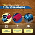 thumbnail image 3 of Lijadora Orbital Industrial DongCheng 1/4 Hoja 200W Azul, 3 of 5