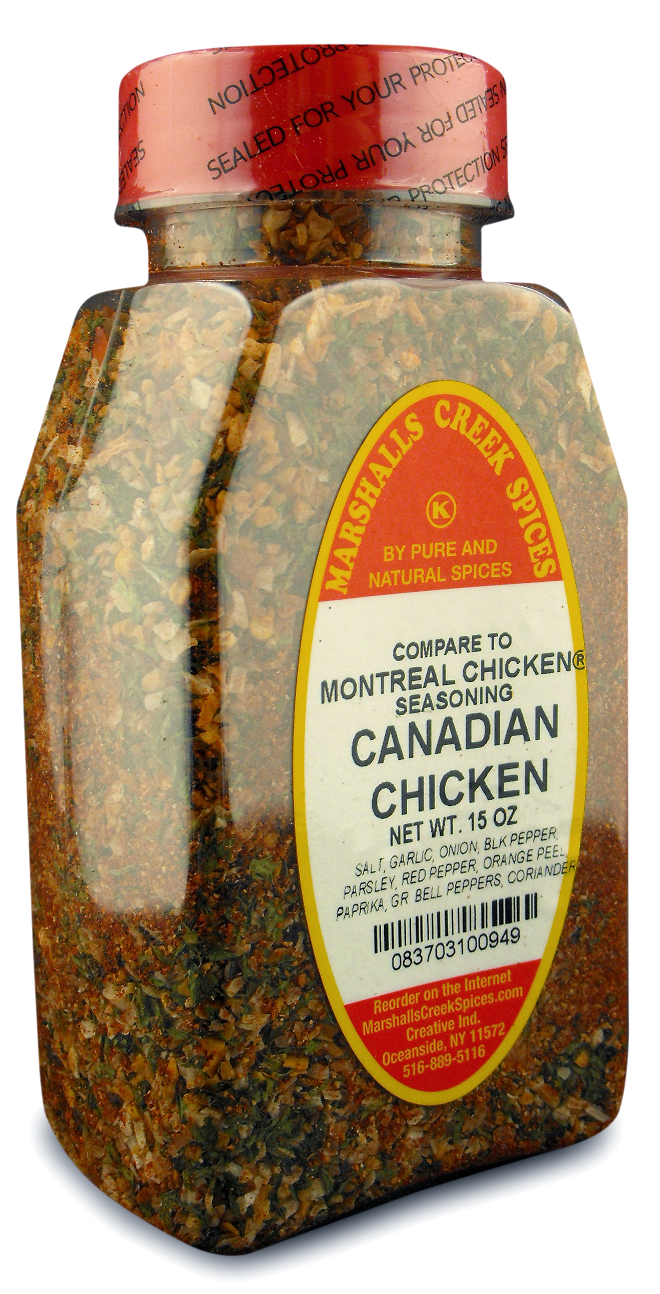 Marshalls Creek Spices CANADIAN CHICKEN SEASONING, TO MONTREAL