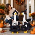 thumbnail image 6 of Halloween Porch Goose Outfit, Witch Costume Kit, Spooky Seasonal Outfit Accessories Suitable for 23 Inch Large Porch Goose Statue, 6 of 6