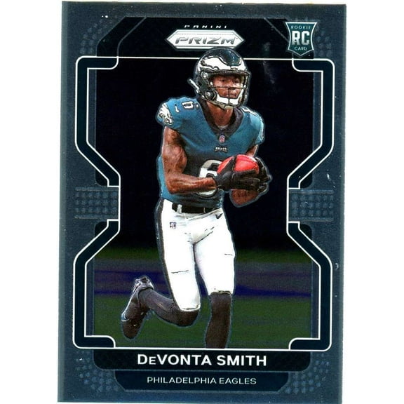NFL 2021 Panini Prizm Football   DeVonta Smith Trading Card #335 (Rookie)