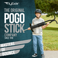 thumbnail image 3 of Flybar Master Pogo Stick for Kids, Outdoor Toys for Boys, Jumper Toys, Outside Toys for Kids, Ages 9+, 80 to 160 lbs. Black, 3 of 6