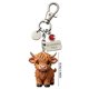 thumbnail image 3 of Highlands Bull Month Keychain Remind You Of The Power Of Silences Every Day, 3 of 7