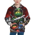 thumbnail image 3 of Ninjago Youth Sweatshirt Hoodies Fashion Teen Hooded Hoody Pullover Clothes With Pocket For Boys Girls Clothing, 3 of 8
