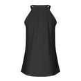 thumbnail image 4 of Giftesty Tank Tops for Women Women's Round Neck Tank Tops Sleeveless Loose Solid Color Tunic Summer Blouse, 4 of 5