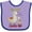 Lavender and Purple, variant on Inktastic My Aunt Loves Me Llama Boys or Girls Baby Bib