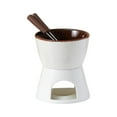 thumbnail image 3 of Olla para fondue , olla para fondue de queso con 2 tenedores, electrodomésticos de cocina, juego de cuencos para derretir queso, 300ml, 3 of 9