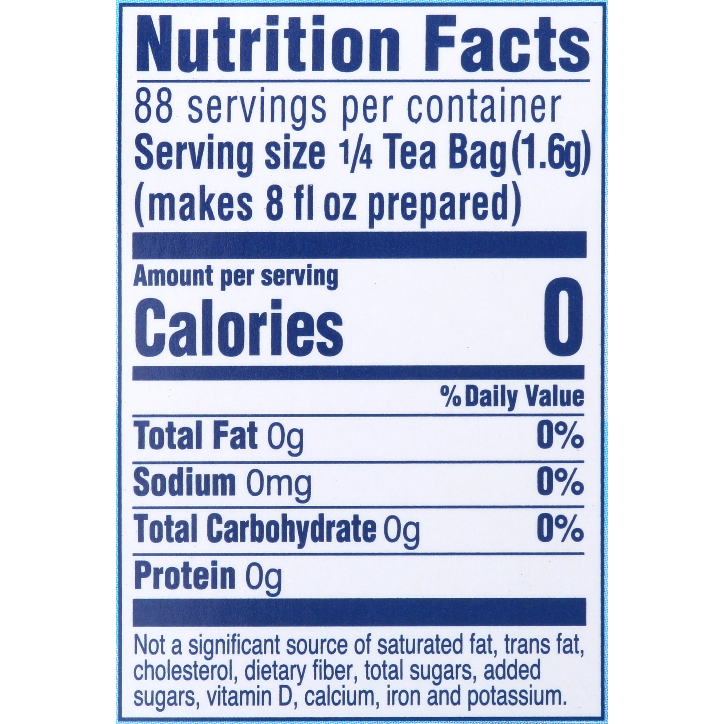 (4 pack) Lipton Iced Black Tea Family Size, Tea Bags, 22 Ct
