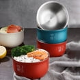thumbnail image 3 of Travelwant Insulated Casserole Dish with Lid, Hot Pot Food Warmer/Cooler –Great Thermal Soup/Salad Serving Bowl- Stainless Steel Hot Food Container–Best Gift Set for Moms –Holidays, 3 of 7