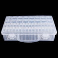 thumbnail image 2 of 2X Caja de Almacenamiento de 48 Compartimentos Organizador de Cuentas de Semillas Transparentes PequeñO Contenedor ExtraíBle con Tapa para Pintura de Diamantes Cuentas PequeñAs, 2 of 5