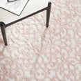 thumbnail image 4 of SAFAVIEH Trace Bryan Geometric Area Rug, Ivory/Pink, 6' x 6' Square, 4 of 8