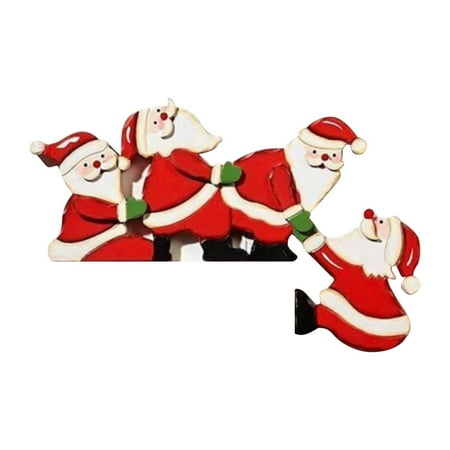 

BAOQIN Deals！ Christmas Wooden Corner Door Frame Decoration Christmas Wooden Corner Decoration Clearance！