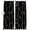 Black, variant on Sparrow Blackout Curtains for Bedroom/Living Room, Pinch Pleated Black Out Curtains, Spring Birds on The Branches Vintage Country Room Darkening Window Drapes with Hooks 2 Panels, 39"x70"
