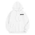 thumbnail image 4 of IWRICH Men's Graphic Printed Hoodies Long Sleeve Drawstring Hooded Sweatshirts Casual Loose Fit Pullover Tops with Pockets White XL, 4 of 7