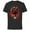 Black, variant on Star Wars Episode I 25th Anniversary Darth Maul Sith Rage- Short Sleeve Cotton T-Shirt for Adults - Customized-Black