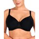 thumbnail image 1 of Sujetadores HSIA Minizer para mujer, sujetadores con aros de cobertura total, talla grande, sujetador push up para pechos gruesos 34D, negro, 1 of 6