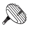 thumbnail image 1 of koolsoo Protection de Grille de Phare de Moto 5.75 Pouces pour Modification Filet Vertical, 1 of 9