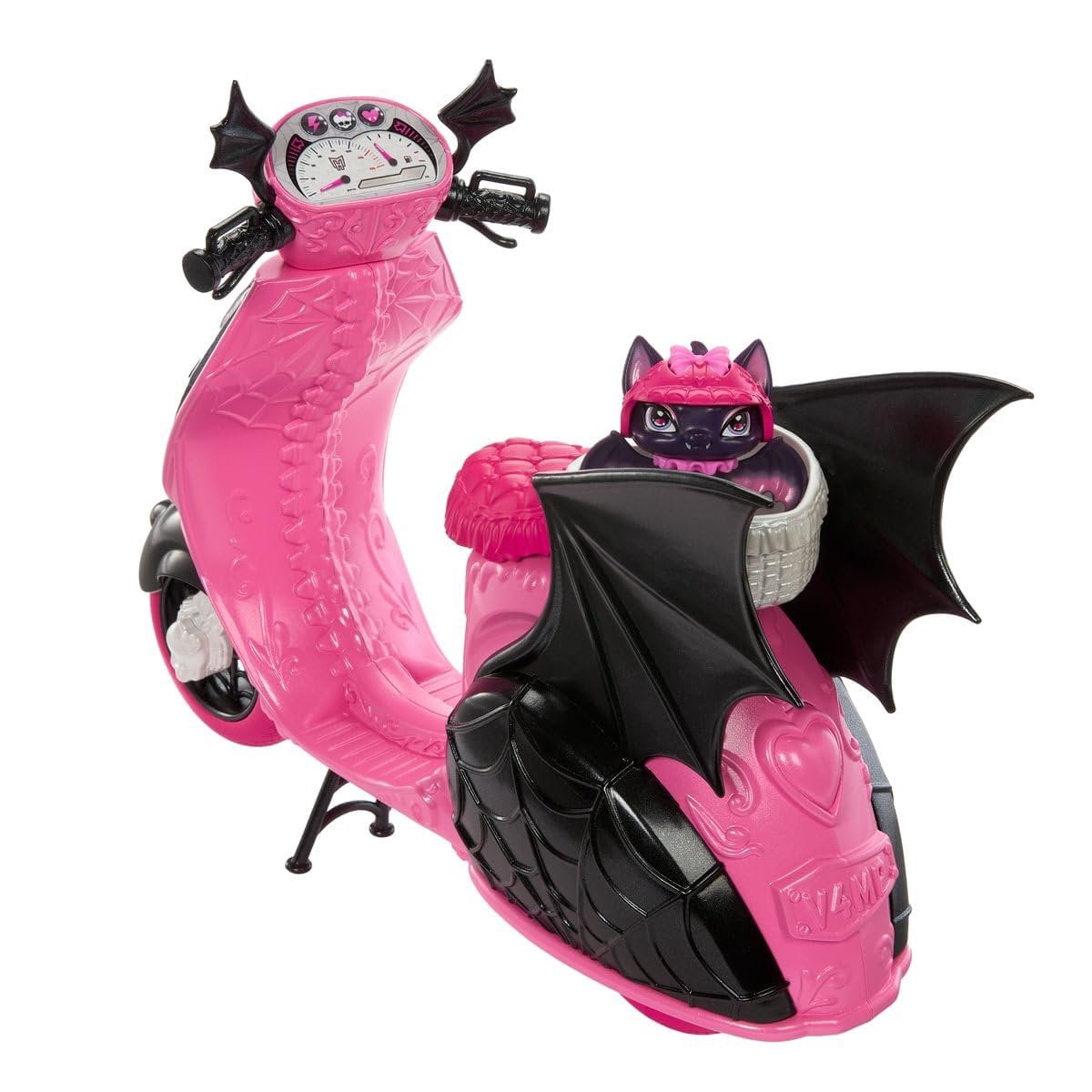 Monster High Draculaura Vamptastic Scooter Doll And Vehicle Playset 2025 Mattel