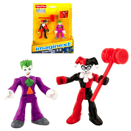 Joker & Harley Quinn DC Super Friends Imaginext Figures