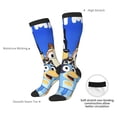 thumbnail image 4 of Johaoi Bluey Pattern Crazy Funny Stocking for Men & Women Colorful Fun Novelty Stockings Gifts for Adults Gag Gifts, 4 of 6