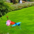 thumbnail image 6 of Metal Yard Art Outdoor and Garden Animals Colorful Grasshopper, Garden Statues and Yard Art, Garden Yard Fence 3D Iron Ornaments, 6 of 6