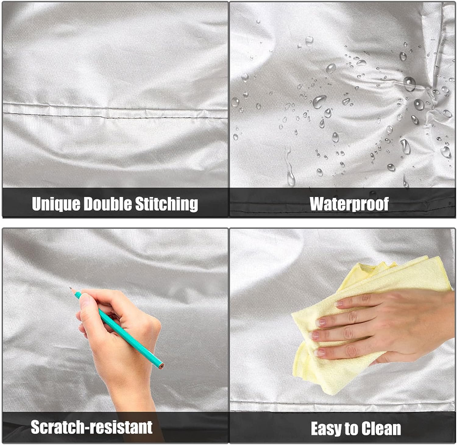 Waltyotur Waterproof Utility Vehicle UTV Cover For Polaris Ranger RZR 500 570 800 900
